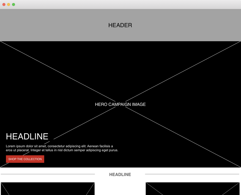 Differentiator Wireframe